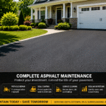 Professional asphalt driveway maintenance in Doylestown Pennsylvania