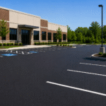 Commercial parking lot paving in Montgomeryville Pennsylvania