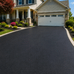 Residential asphalt driveway paving in Ambler Pennsylvania