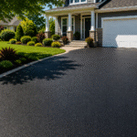 Residential asphalt driveway paving in Doylestown Pennsylvania