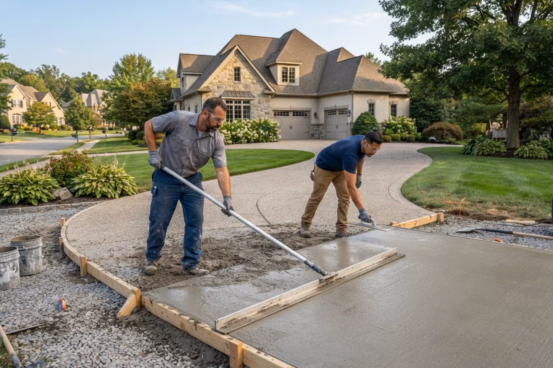 Concrete Paving in Blue Bell, PA_ When Concrete Is the Right Choice