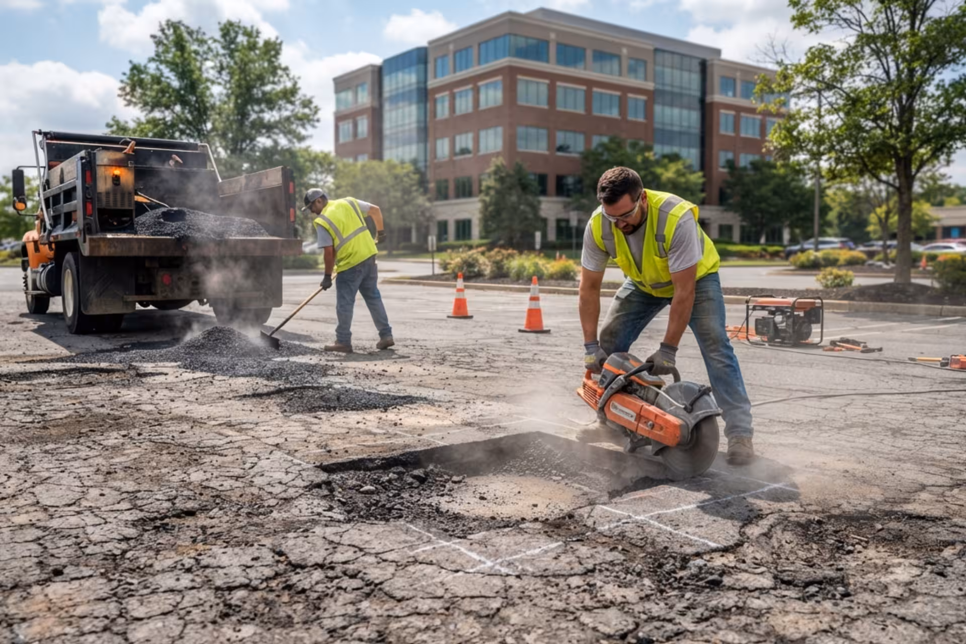 Parking Lot Repair in King of Prussia, PA_ Signs Your Lot Needs Attention