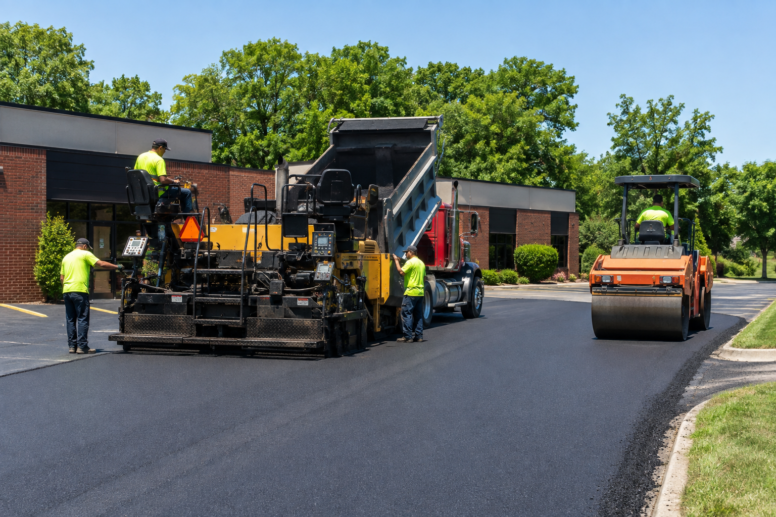 Professional asphalt installation in Allentown, PA
